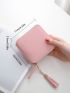 Tassel Decor Small Wallet