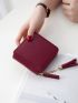 Tassel Decor Small Wallet