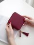 Tassel Decor Small Wallet