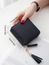 Tassel Decor Small Wallet