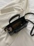 Double Handle Square Bag