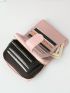 Argyle Quilted Zipper Around Card Holder