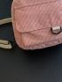 Mini Flap Pocket Corduroy Classic Backpack