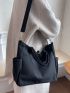 Pocket Front Shopper Bag