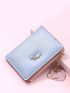 Feather & Heart Decor Small Wallet