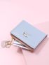Feather & Heart Decor Small Wallet