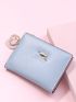 Feather & Heart Decor Small Wallet