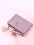 Feather & Heart Decor Small Wallet