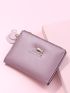Feather & Heart Decor Small Wallet