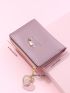 Feather & Heart Decor Small Wallet