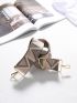 Color Block Chevron Pattern Bag Strap
