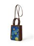 X Van Gogh INSPIRED MINI GRAPHIC DOUBLE HANDLE SQUARE BAG
