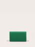 Metal Decor Flap Chain Square Bag