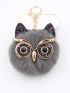 Sequin & Owl Decor Bag Charm