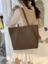 Minimalist Shoulder Tote Bag