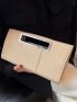 Crocodile Embossed Square Bag