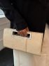 Crocodile Embossed Square Bag