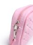 Chevron Rhinestone Decor Square Bag