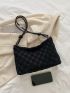 Minimalist Zipper Hobo Bag