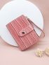 Crocodile Embossed Small Wallet