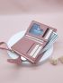 Crocodile Embossed Small Wallet