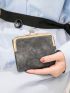 Kiss Lock Design Small Wallet