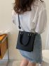 Mini Double Handle Square Bag