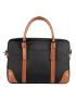 Men Two Tone Briefcase