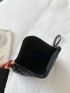 Geometric Quilted Design Clutch