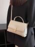 Minimalist Flap Square Bag