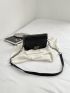 Small Square Bag Glamorous Chain Flap For Party