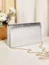 Flap Chain Square Bag