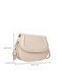 Mini Minimalist Flap Saddle Bag