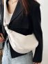 Minimalist Zipper Hobo Bag