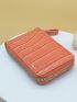 Crocodile Embossed Card Holder Multi-Card Card Organizer For Storage Credit Cards