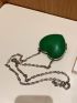 Mini Heart Design Chain Novelty Bag