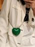 Mini Heart Design Chain Novelty Bag