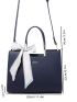 Letter Embossed Square Bag