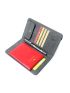 Minimalist Letter Patch Passport Case