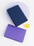 2pcs Plane & Letter Graphic Passport Cases