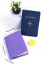 2pcs Plane & Letter Graphic Passport Cases