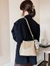 Twilly Scarf Decor Bucket Bag