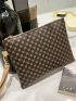 Geometric Pattern Square Bag