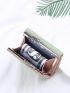 Metal Decor Small Wallet