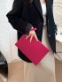 Minimalist Felt Square Bag