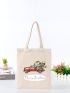 Car Graphic Shopper Bag
