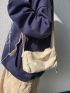 Minimalist Canvas Hobo Bag