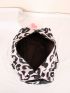 3pcs Leopard Print Duffel Bag Set