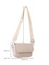 Mini Minimalist Flap Straw Bag