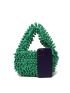 Minimalist Fuzzy Satchel Bag
